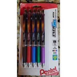 Pentel EnerGel RTX refillable liquid gel pens